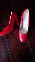 HIGH HEELS, PUMPS, ROT, GR. 41