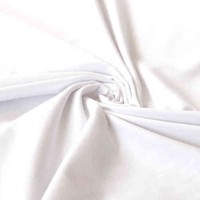 Jersey Stoff Uni Weiss Baumwolljersey - Kinderkleidung T-Shirts Jerseystoffe