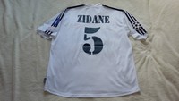 Real Madrid Trikot,Jersey,Camiseta,Maglia,Maillot,ZIDANE,2000/2001,L,100 Jahre!