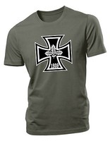 T-Shirt  Shirt Deutschland Reichsadler Deutsches Reich Wehrmacht Eisernes Kreuz