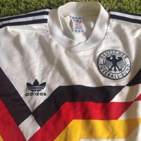 Deutschland Trikot WM 1990 Italia 90 S M DFB Original Weltmeister Fußball L Home
