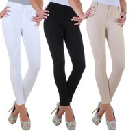 Damen High Waist Super Stretch Jeans Hose Röhre Slim Röhrenjeans Übergröße ★ 17g