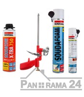 Montageschaum Pistolenschaum Schaumpistole PU Schaum Bauschaum SOUDAL