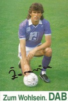 Branko Zeravica. VfL Osnabrück. 1989/90. Original signierte Autogrammkarte.