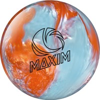 Bowling Ball Ebonite Maxim Orange Crystal Polyester 6 - 16 lbs Bowlingkugel