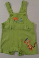 Disney Baby Winnie-the-Pooh Little Explorer with Tigger Green Overalls - 3-6 Mos