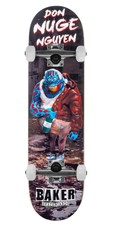 Baker Skateboard Complete Don Nguyen Obey 8.125" Raw trucks Assembled