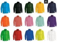Windjacke Regenjacke B&C Scirocco S M L XL XXL 2XL 3XL Herren Unisex Übergang