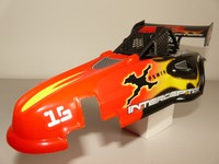 Karosserie Buggy Interceptor 1:14 rot Karo-206