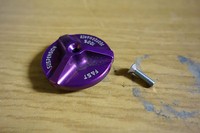 Fast Knopf Versteller oben Rock Shox Lyrik und andere, Purple / Lila