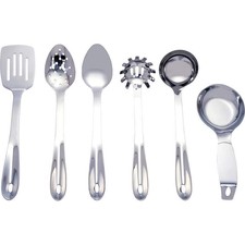 Maxam 6pc Stainless Steel Kitchen Tool Set KTUT6