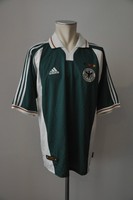 2000 Deutschland Trikot Gr XL Adidas #15 DFB EM Away Germany Jersey grün vintage
