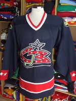 NUEWERTIG Eishockey Trikot Columbus Blue Jackets (M) NHL Pro Player Jersey Shirt