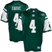 NFL Football Premier Trikot/Jersey NEW YORK NY JETS Brett Favre #4 green