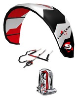 F2 FREERIDE C-KITE TWISTER 7 QM ~ INKLUSIVE BAR LEINEN + BAG