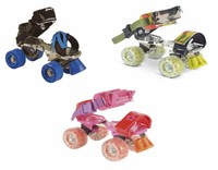 Hudora Rollschuhe Discoroller Rollerskate Gr.21 -39 verstellbar Inliner Roller