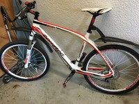Corratec X-Vert Carbon MTB 26" M. 2013 Shimano 27-G. weiß rot Mountainbike