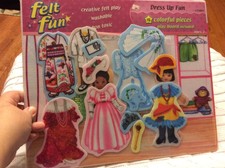 felt fun dress up fun board Educational Preschool Home School