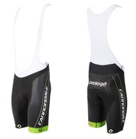 Cannondale Team Factory Radhose CFR Bib Short Black/Green 2015 5T292