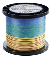 WFT Round  Dynamix KG geflochtene Schnur Multicolor  100m alle Stärken 