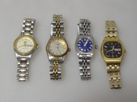 Diverse Damenuhren, 4 Stück, Seiko, Adec und 2x Zentra  