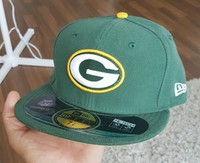 NEU Green Bay Packers New Era Cap Football 59 7 1/4 America Base Mütze