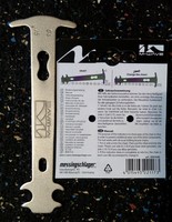 Kettenmesslehre - Kettenverschleißlehre für Fahrradketten M-Wave Kettenlehre