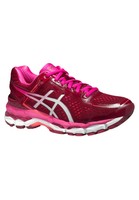 Asics Gel-Kayano 22 Women rot/pink - Damen Joggingschuhe Laufschuhe Running