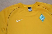 Herren Training Sweayshirt  Pullover SV Werder Bremen Gr. XL NIKE DRI FIT gelb