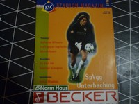 Stadionheft KSC - SpVgg. Unterhaching , 1998/99
