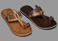 LaRocco Ledersandalen Zehensandale Echtleder Sandalen Zehenschlaufe 15.w Neu