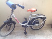 Kettler silbernes Kinderfahrrad 16 Zoll