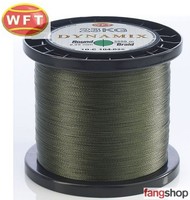 (0,06€/m) Angelschnur WFT Round Dynamix KG Moosgrün geflochtene Schnur 1D-C104