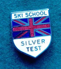 Ski school Silver Test badge