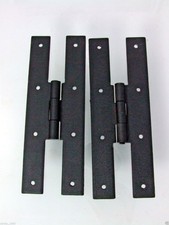 H Hinges Door Hinge Forged Iron 7" Black Reproduction Hardware Vh8858701