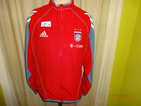 FC Bayern München Adidas Spieler Freizeit-Trainingsanzug Jacke "-T---Com-" Gr.M 