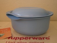 Tupperware neu Backofengeschirr, UltraPlus 5,0-l-Kasserollen-Set, blau OVP