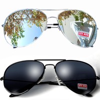 2 Stück Sonnenbrille Pilotenbrille Damen Herren Pornobrille Brille Verspiegelt 