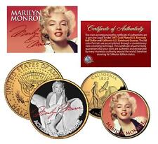 Marilyn Monroe 24K Gold U.S. Legal Tender 2-Coin Set *Officially Licensed*