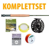Greys GR30 & GX300 Fliegenruten-Komplettset 8´(2,44m) #4 
