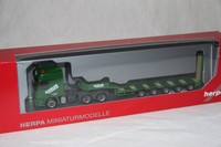 Herpa MB Actros L 08 Semitieflader  Spedition KÜBLER - OVP