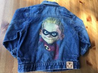 DISNEY Store Boy's Jacket Size 2 3 3T XXS Small Jean Coat INCREDIBLES Toddler