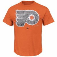 NHL Eishockey T-Shirt PHILADELPHIA FLYERS Logo Hockey Pond von Majestic