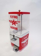 vintage gumball machine candy dispenser Flying A gas station man cave game room