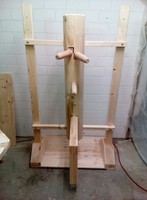 Wooden Dummy, Holzpuppe, wing chun, WT, JKD, wushu, Handarbeit, neu