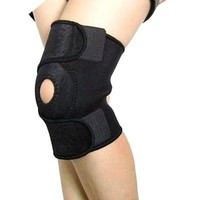 Kniestütze Kniebandage Schutz Knie Bandage Neopren mit zwei Klettverschlüssen
