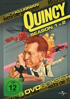 5 DVDs * QUINCY - STAFFEL / SEASON 1 + 2 | JACK KLUGMAN # NEU OVP +