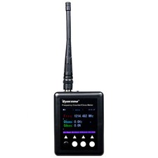 New Surecom Sf-401 Frequency Counter Meter w/ Ctccss/Dcs Decoder 27Mhz-3Ghz Led