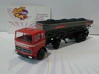 Brekina 81039 # Mercedes-Benz LS 1620 Kohlenkuli Bj.1954 " Ruhrkohle " rot 1:87
