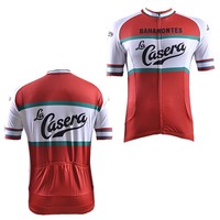 Herren Radtrikot , Fahradtrikot, Trikot LA CASERA , Retro Vintage Cycling Jersey
